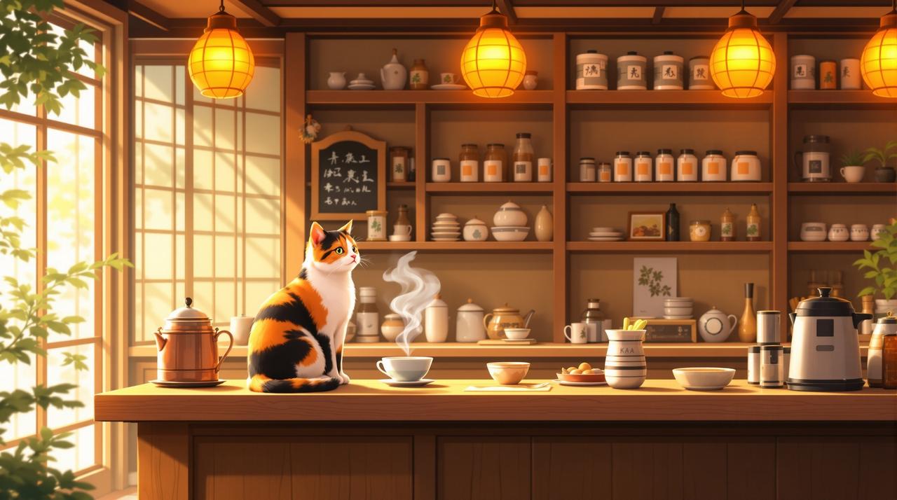 日漫番剧动态 - 日漫番剧全新原创剧目《猫与茶》今日上线，治愈系短剧再添力作