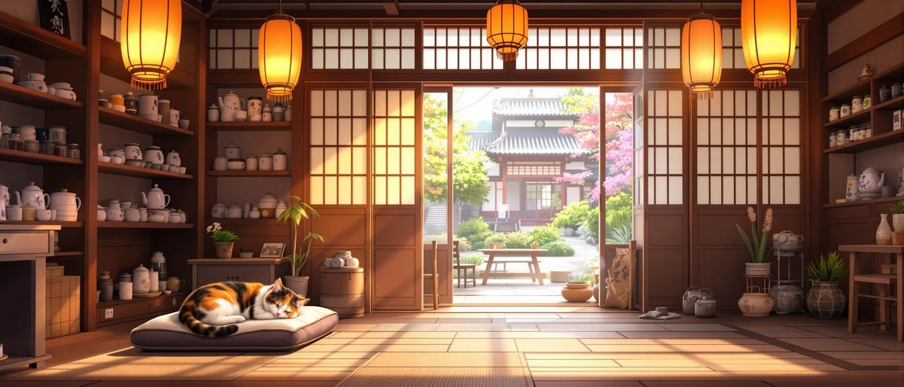 日漫番剧 - 猫与茶